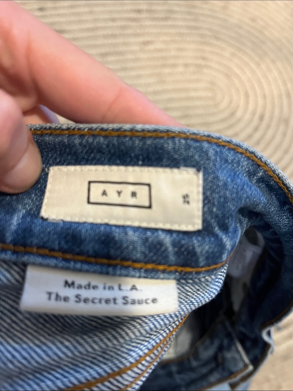 AYR Secret Sauce Jeans Good Mood sz 25 - Picture 5 of 11